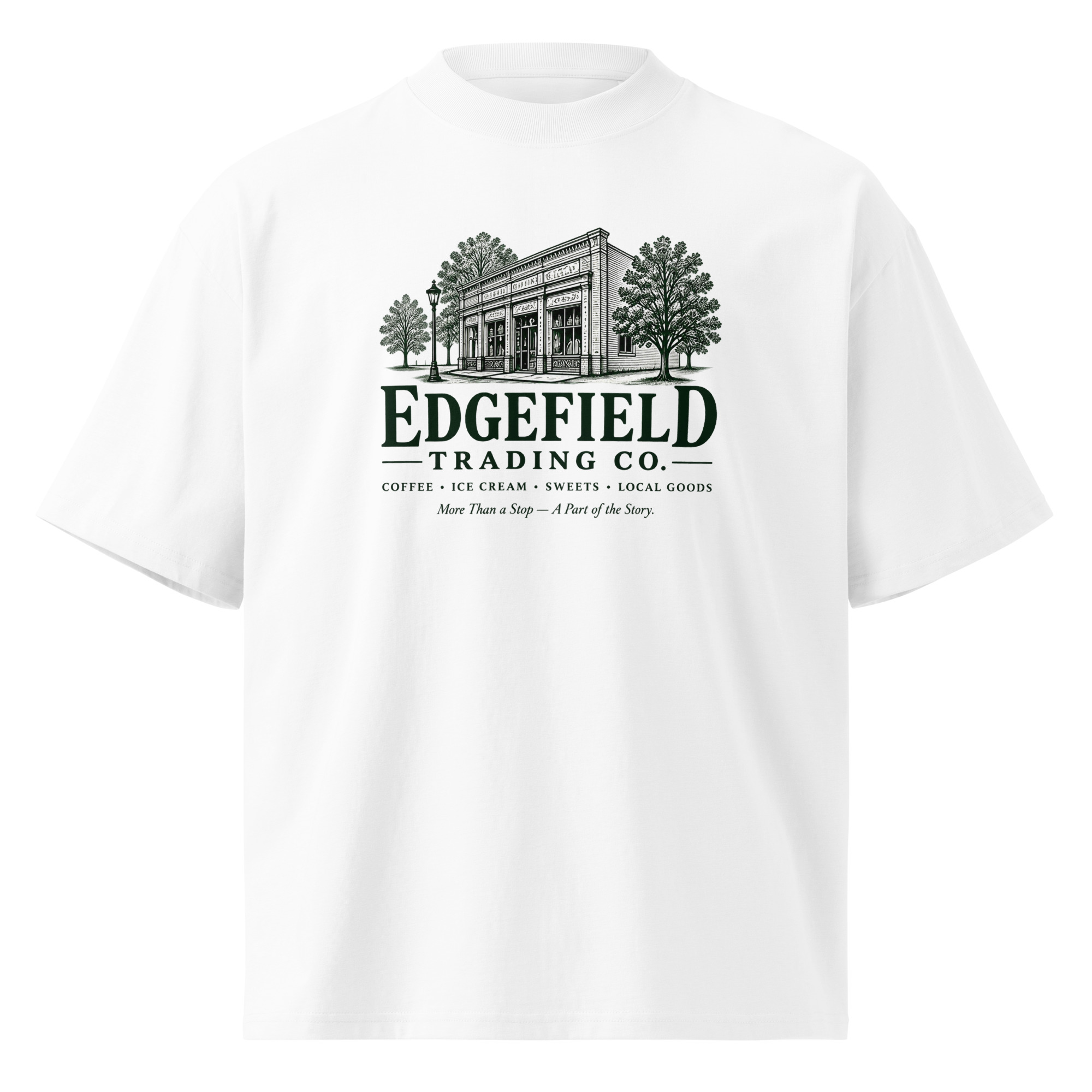 Edgefield Trading Co. Building Black and white